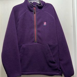 Peloton Purple Fleece Jacket